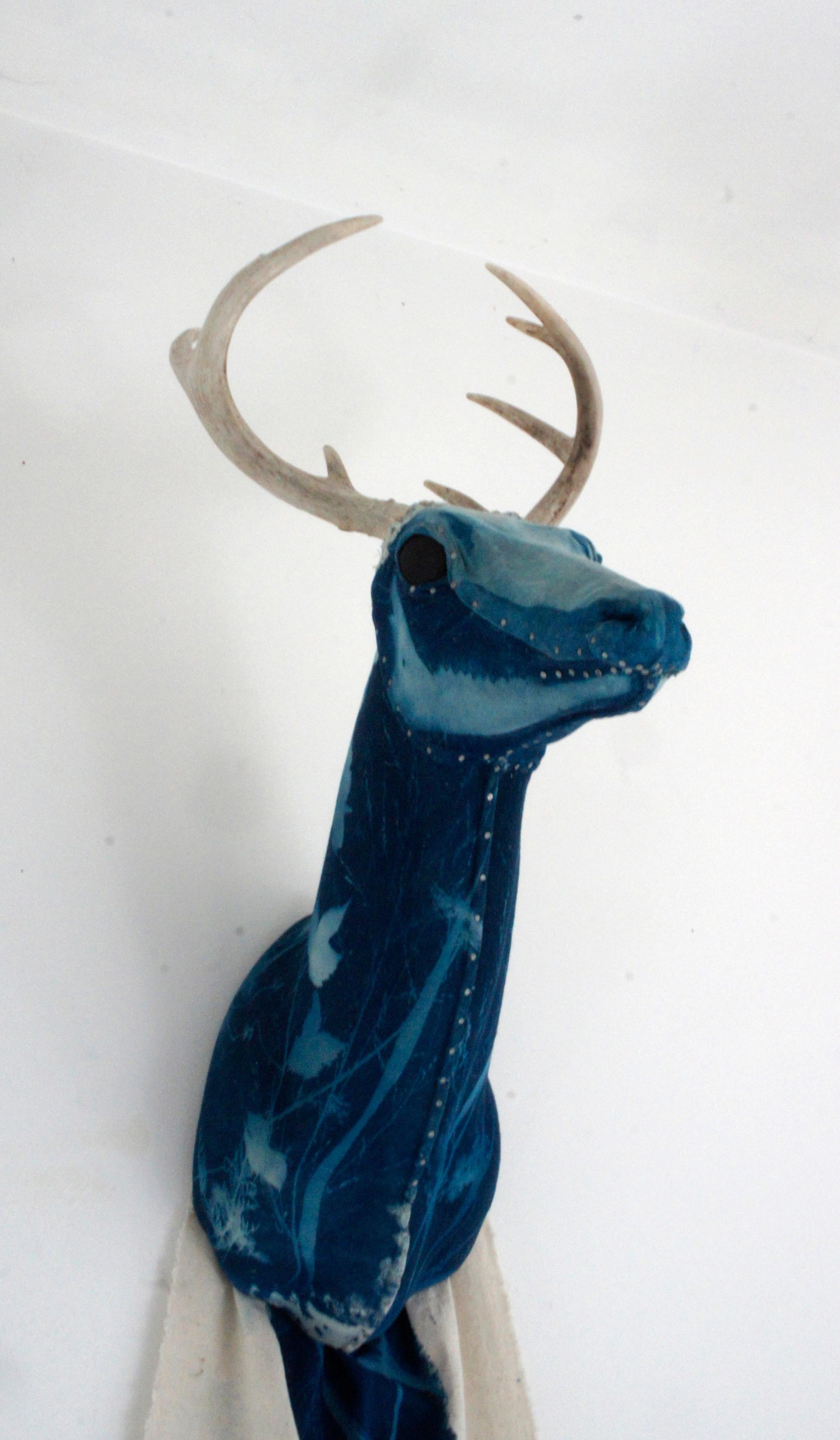 Large Stag Head Sculpture: 'A Remembrance' For Sale 2