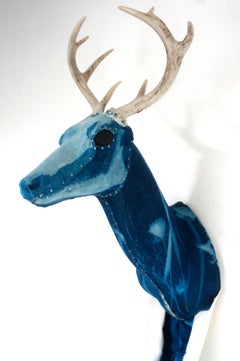 Large Stag Head Sculpture: 'A Remembrance'