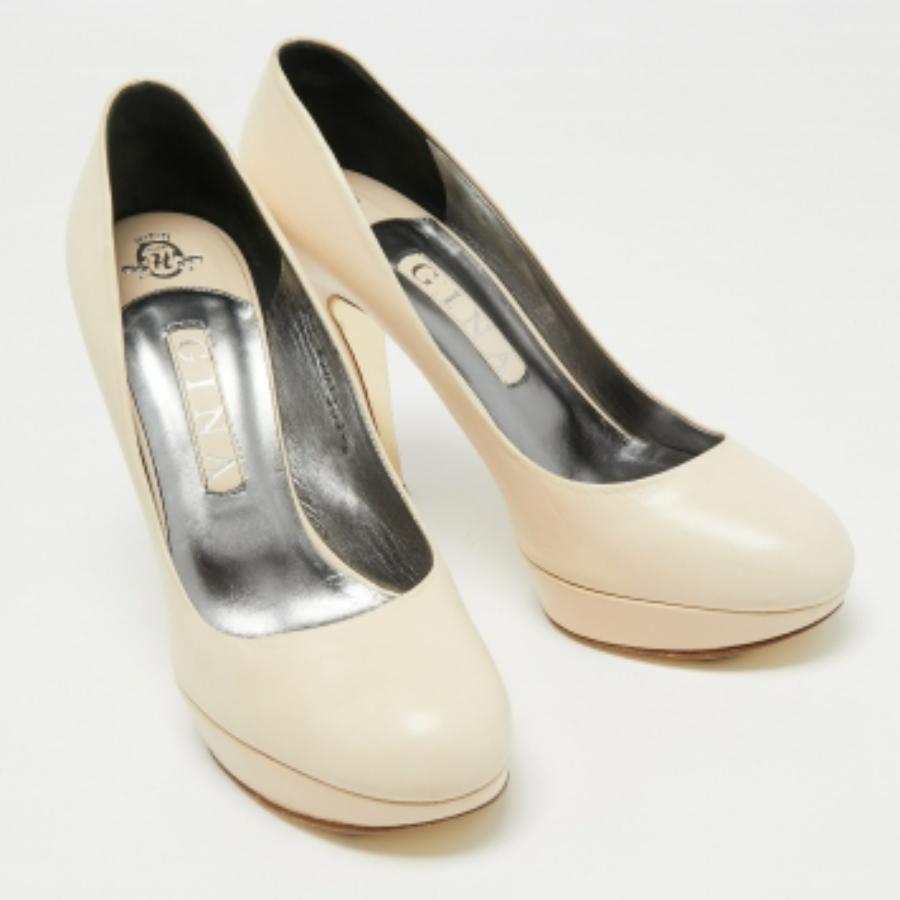 Gina escarpins à plateforme couleur crème, taille 39 Pour femmes en vente