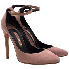 Gina Dusty-Pink Suede Pumps SIZE 5