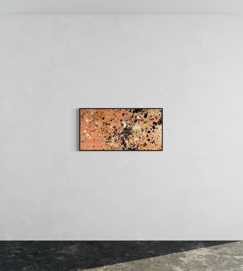 Tagtraum Träumerei
24,0 x 48,0 x 1,5, 3,0 lbs 
Acrylfarbe
Vom Künstler handsigniert 

Kommentar des Künstlers: 
