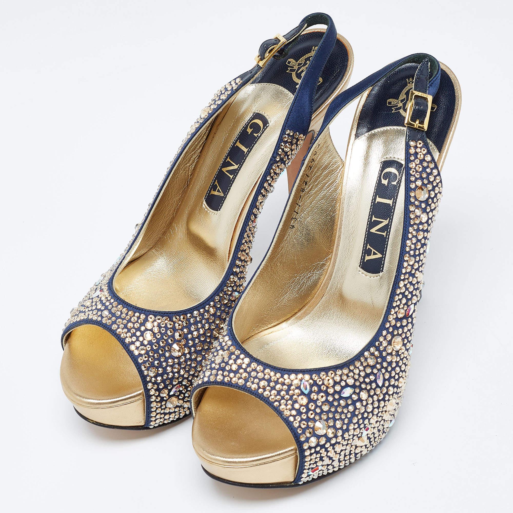 Make a statement with these Gina sandals for women. Impeccably crafted these chic heels offer both fashion and comfort elevating your look with each graceful step.
