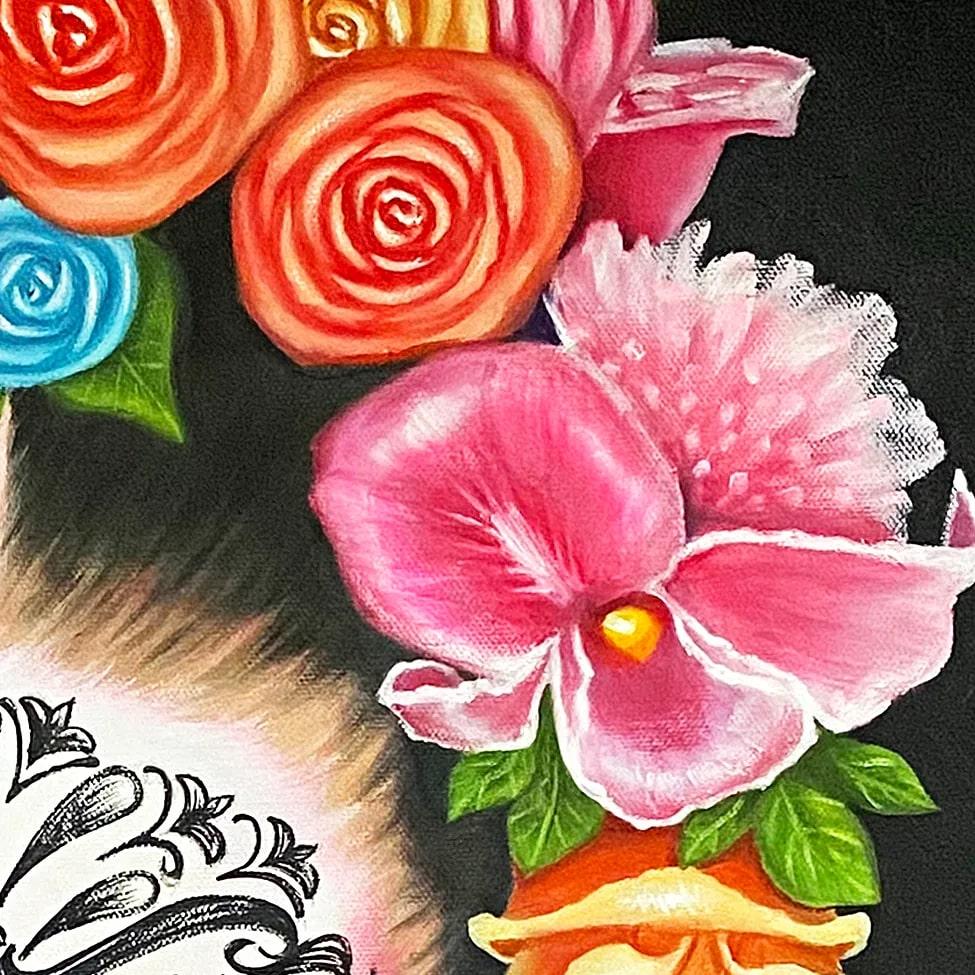 Ritratto Pop Art di Frida Kahlo in vendita 1
