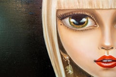 Portrait Of Pop Culture Icon Lady Gaga