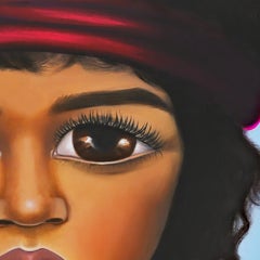 Pop Art Portrait of Jimi Hendrix