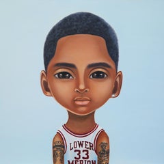 Pop-Art-Porträt von Kobe Bryant 