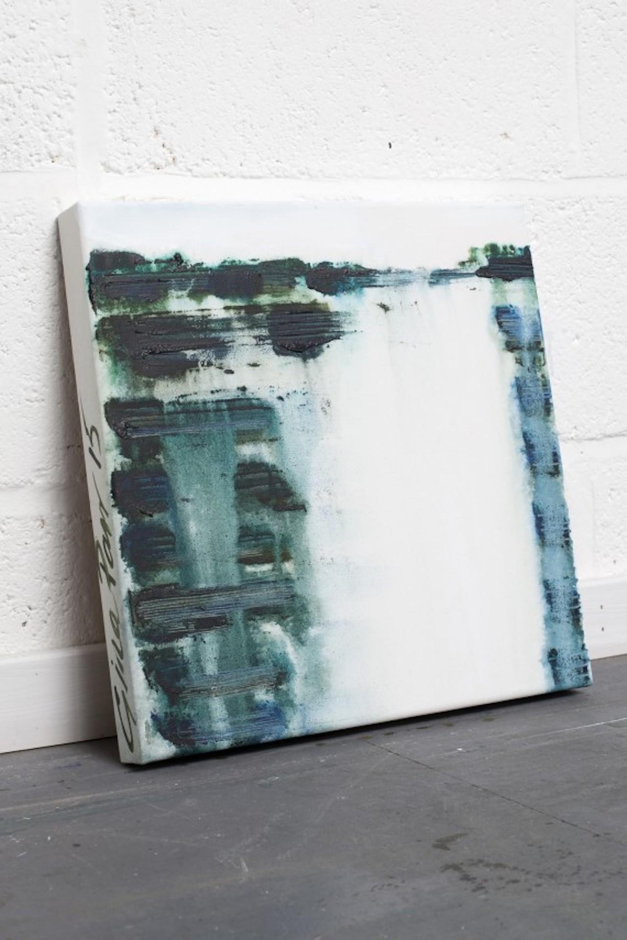 Gina Parr, En el mar frío, Pintura original abstracta de paisaje, Arte Online en venta 3