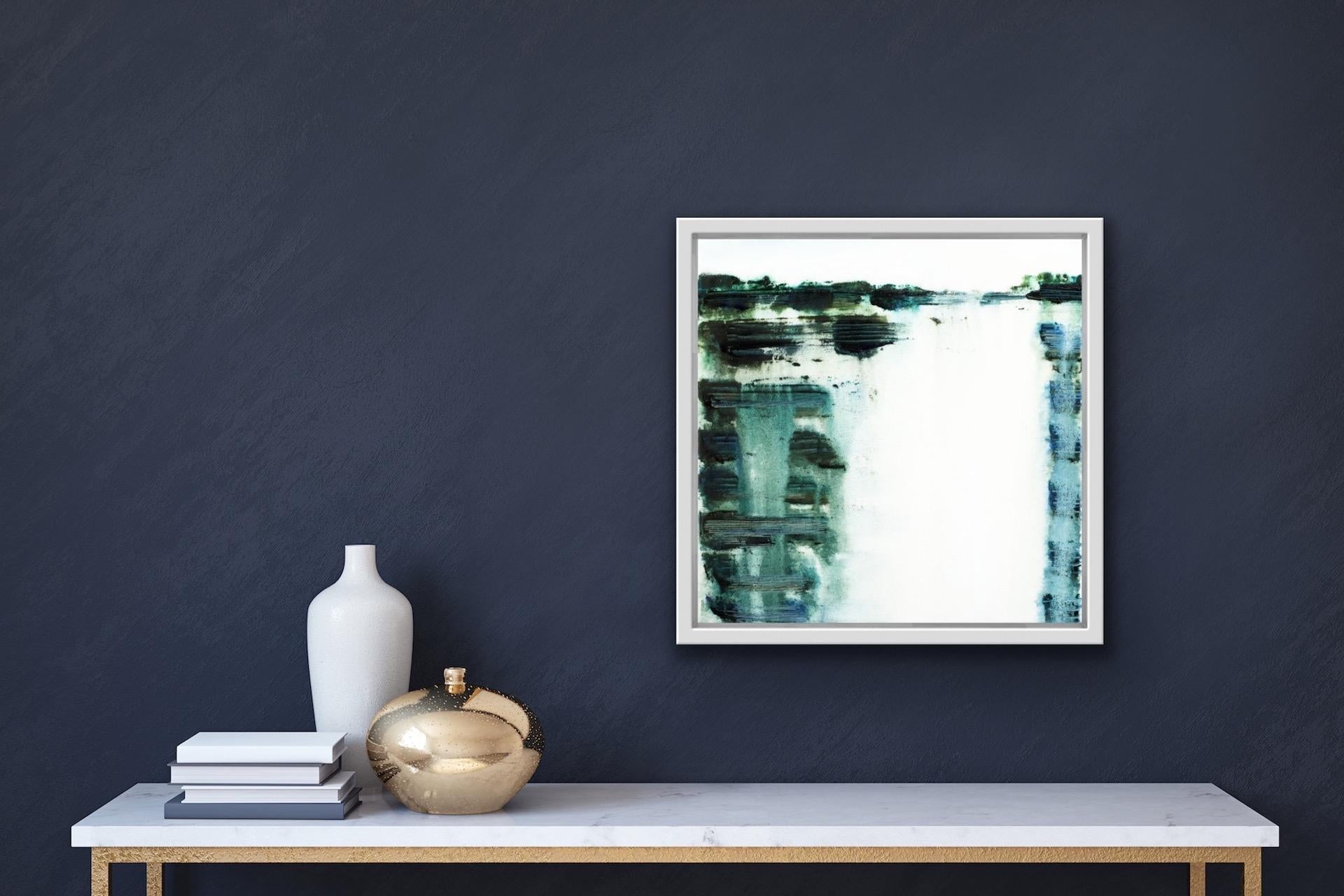 Gina Parr, En el mar frío, Pintura original abstracta de paisaje, Arte Online en venta 8