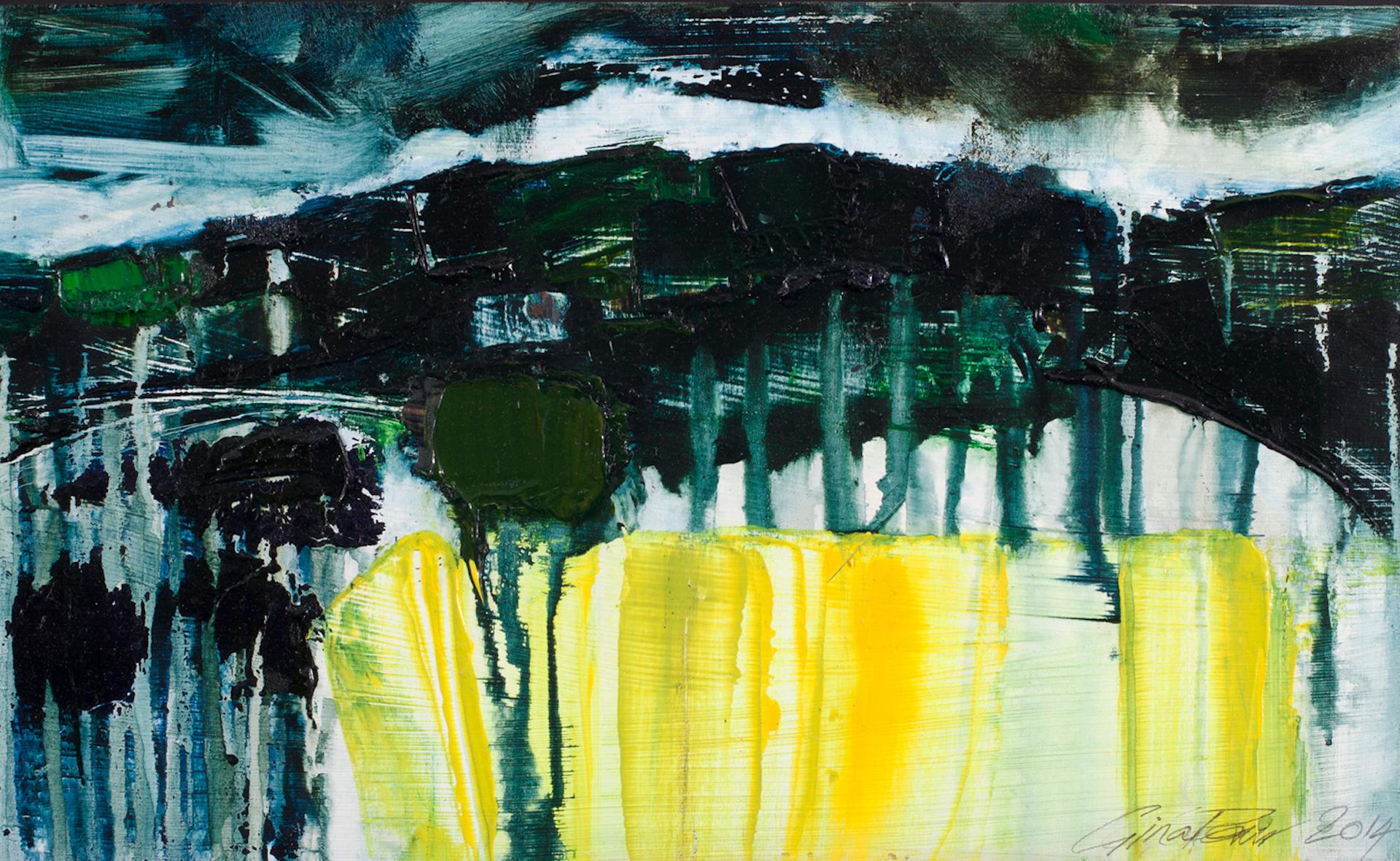 Gina Parr, Vesture, Original Abstract Landscape Painting, Contemporary Art