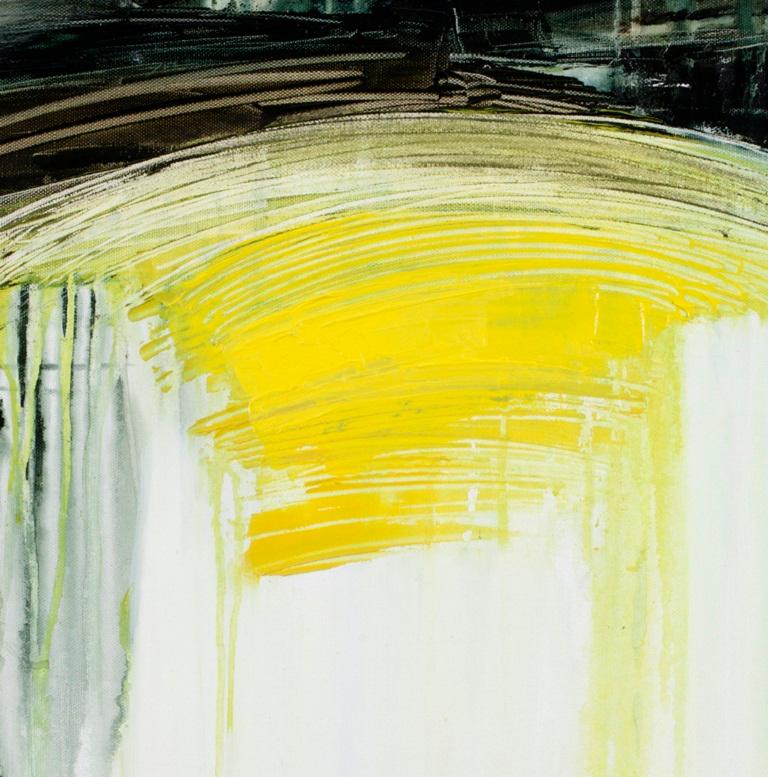 Mi punto de vista, Pintura original, Abstracto, Arte moderno, Paisaje - Painting de Gina Parr