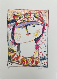 Gina Pellon Lithograph, Untitled