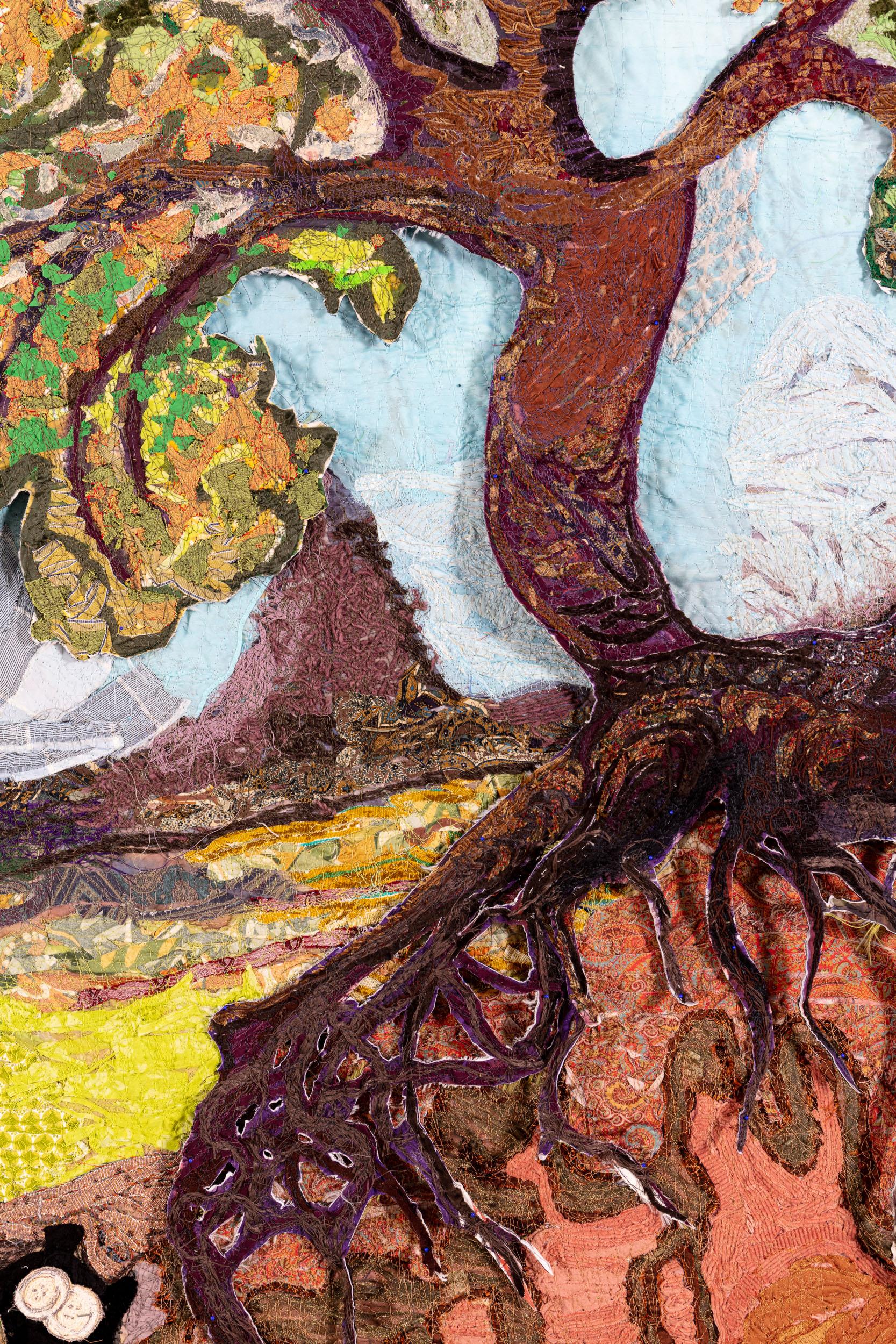 GINA PHILLIPS is a mixed media, narrative artist who grew up in Kentucky and has lived in New Orleans since 1995. The imagery, stories and characters of both regions influence her work. She started her career as a painter, but over the years, has