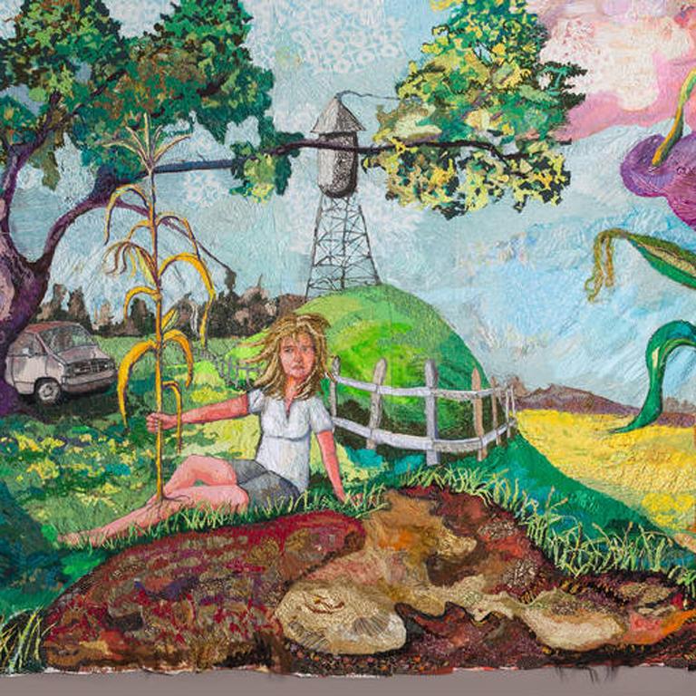 Buco del Forte - Mixed Media Art Contemporaneo di Gina Phillips