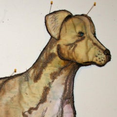 Give a Dog a Bone (Yellow Catahoula Hound)