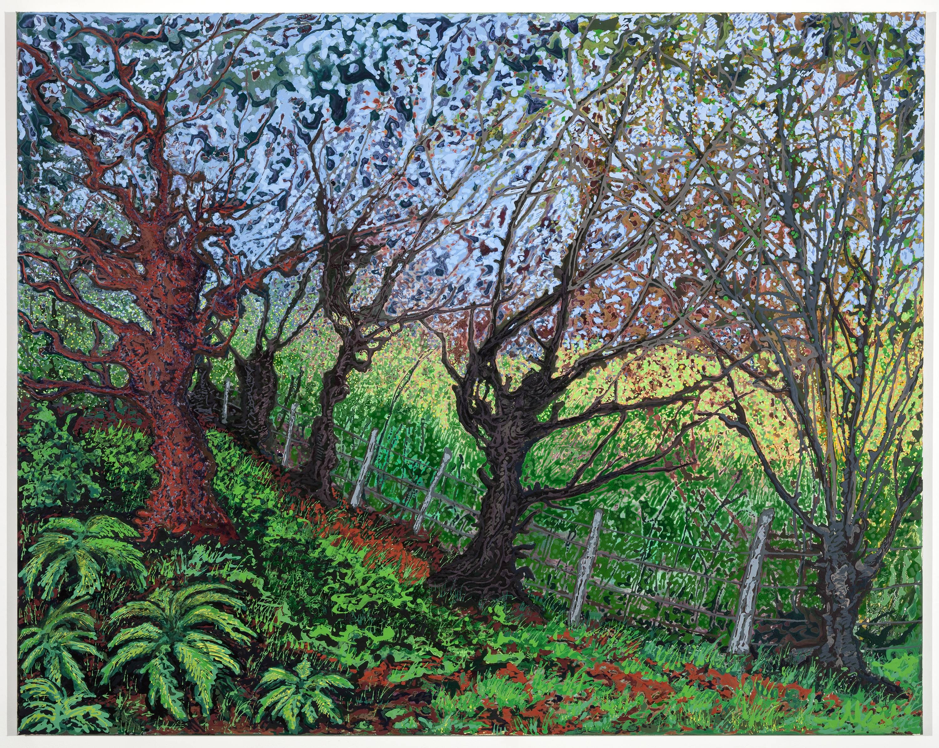 Gina Phillips Landscape Painting - Au Cray