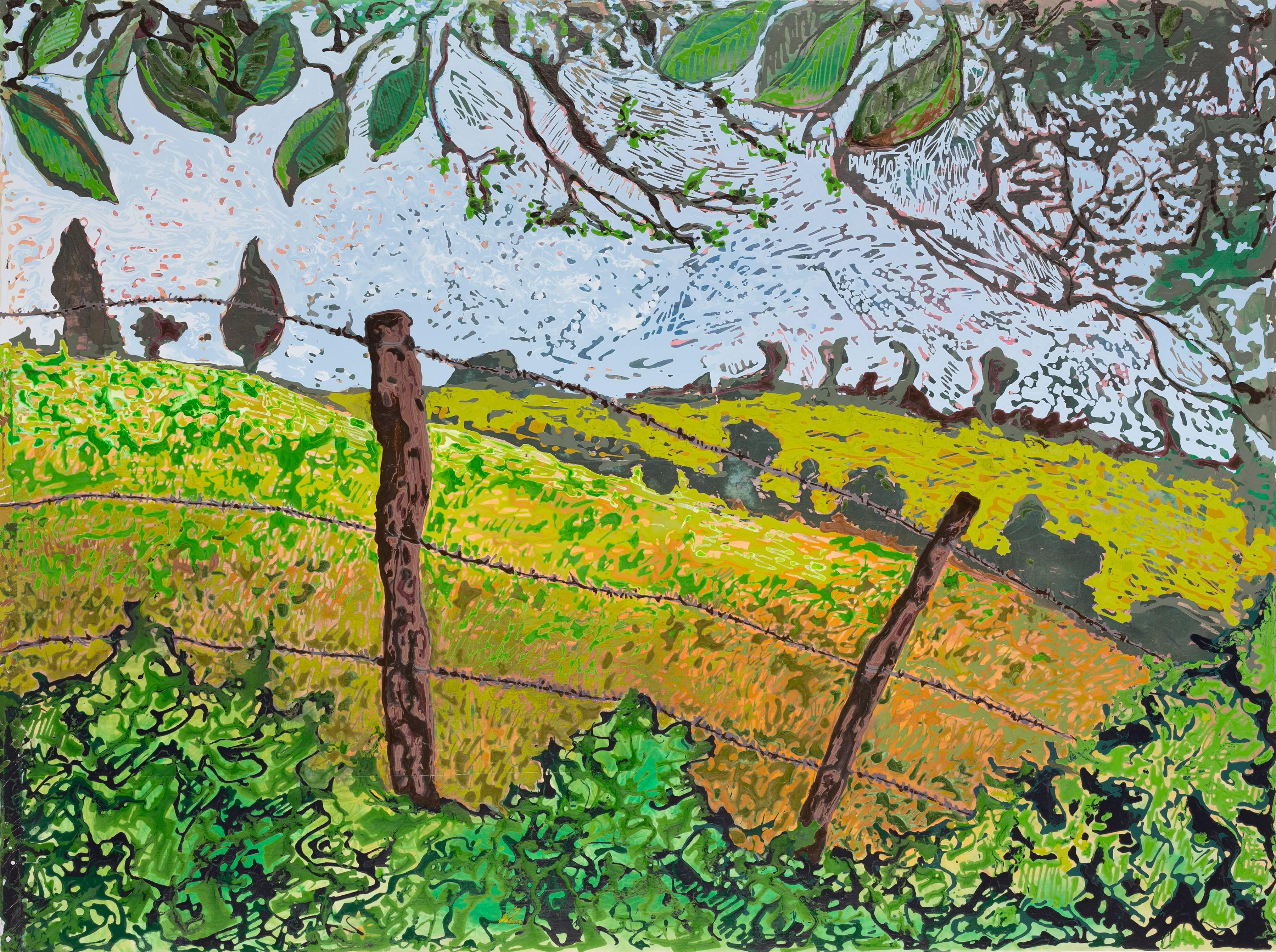 Gina Phillips Landscape Painting - La Belaine