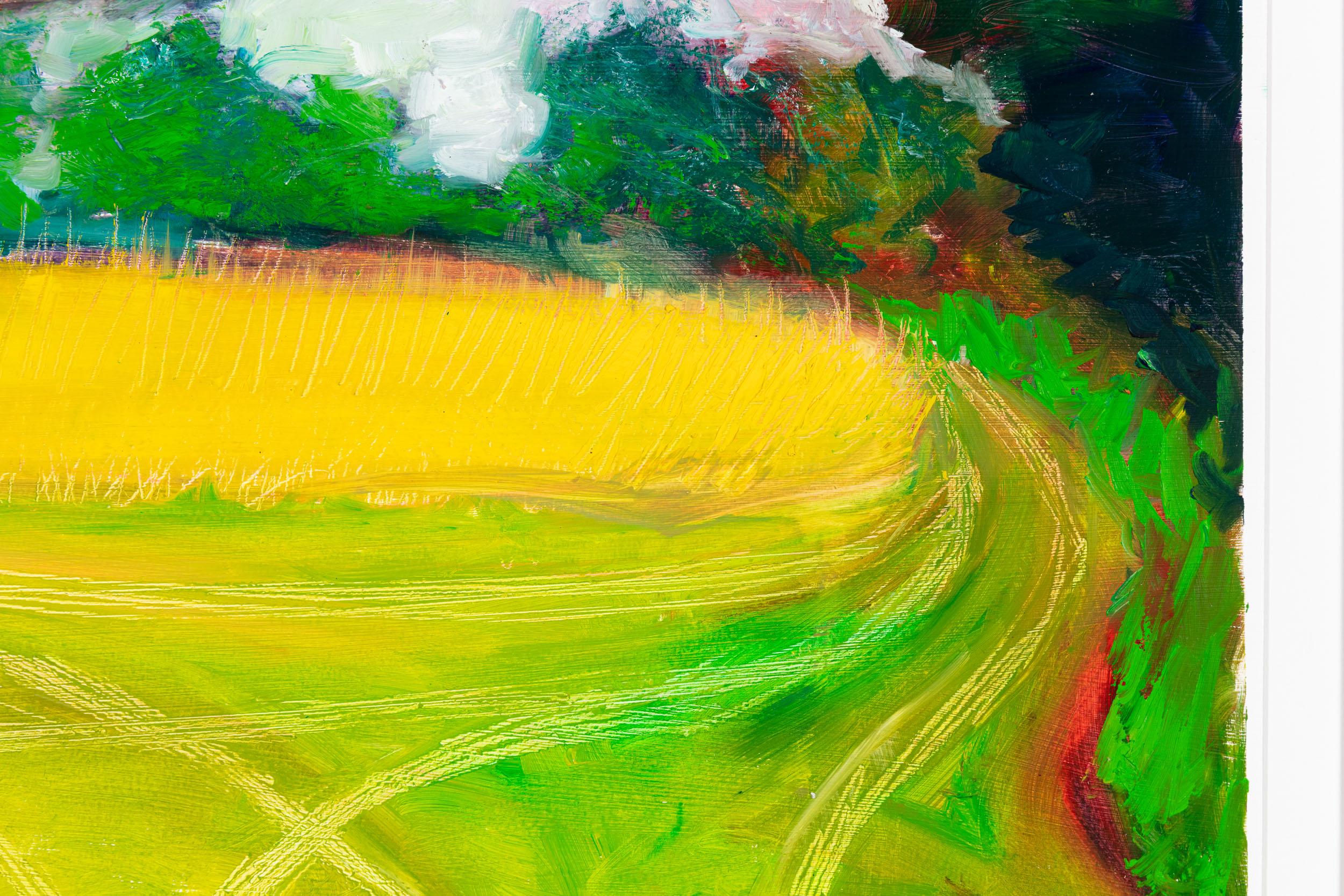 Pino contorto - Painting Contemporaneo di Gina Phillips