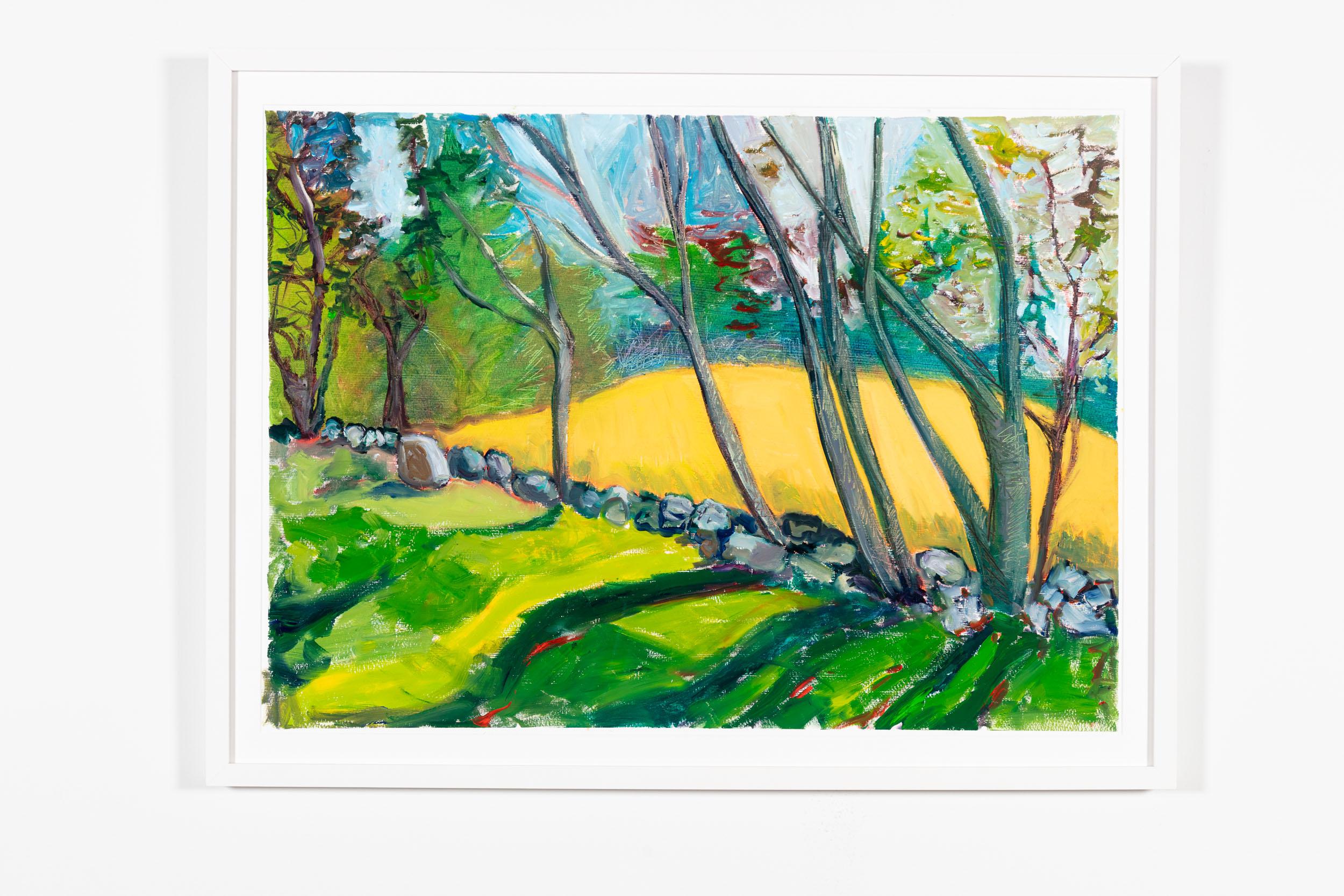 Zweiter Sonnenuntergang – Painting von Gina Phillips