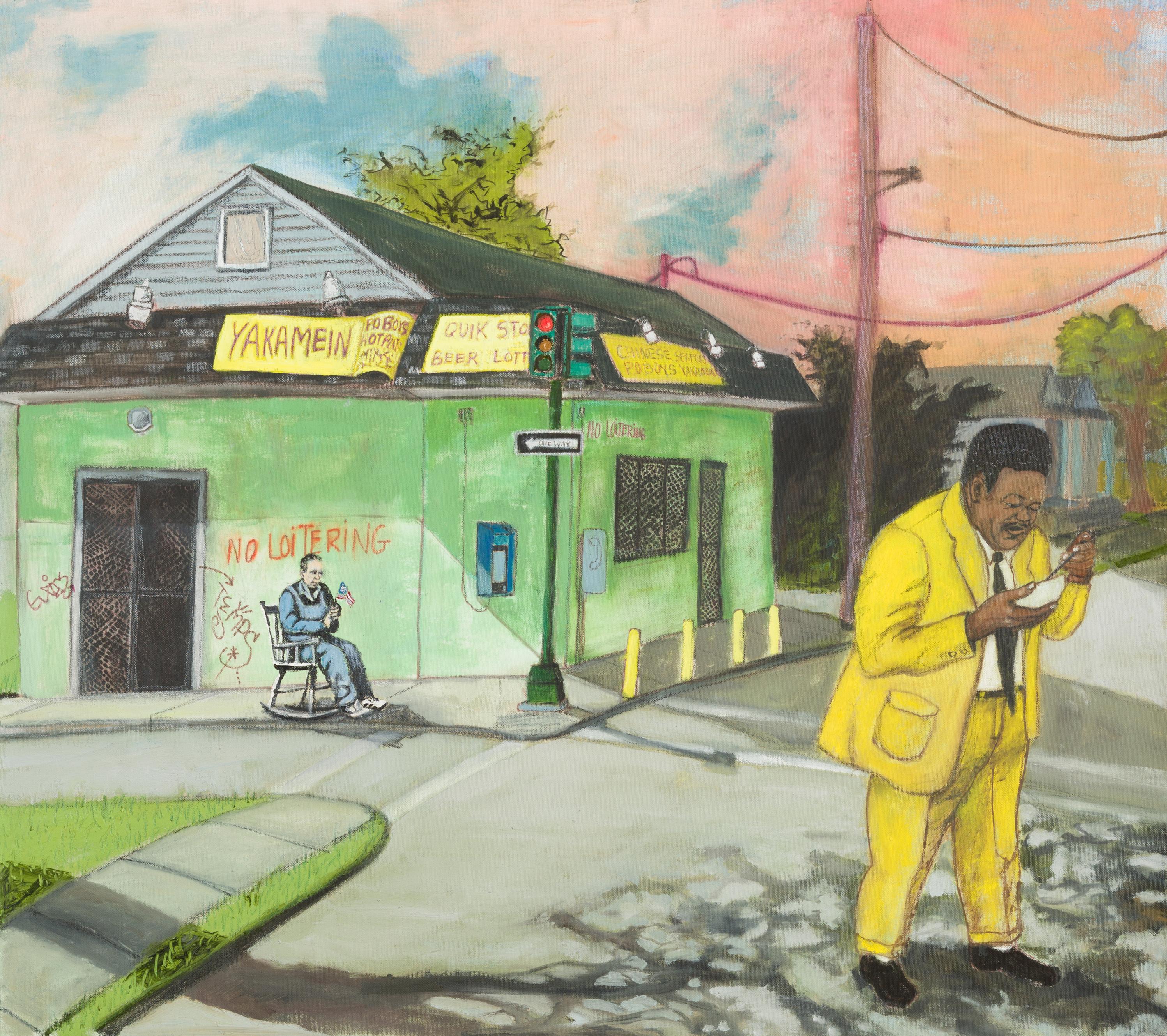 Gina Phillips Figurative Print - Yakamein Fats