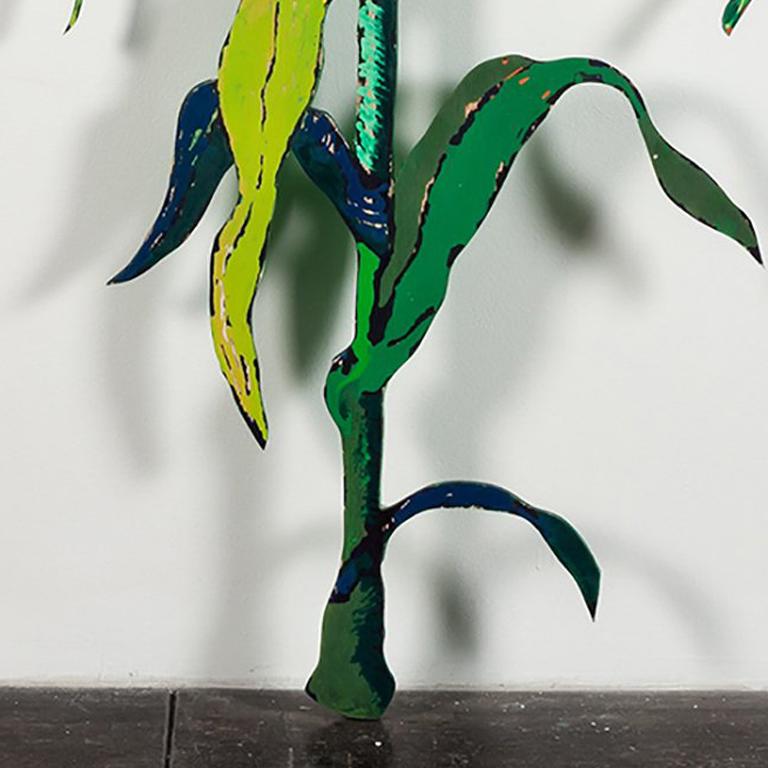 Cornstalk (Hybrid) - Contemporary Sculpture by Gina Phillips