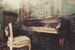 Used Castle Piano by Gina Soden, Interior, Architecture, History, Music 