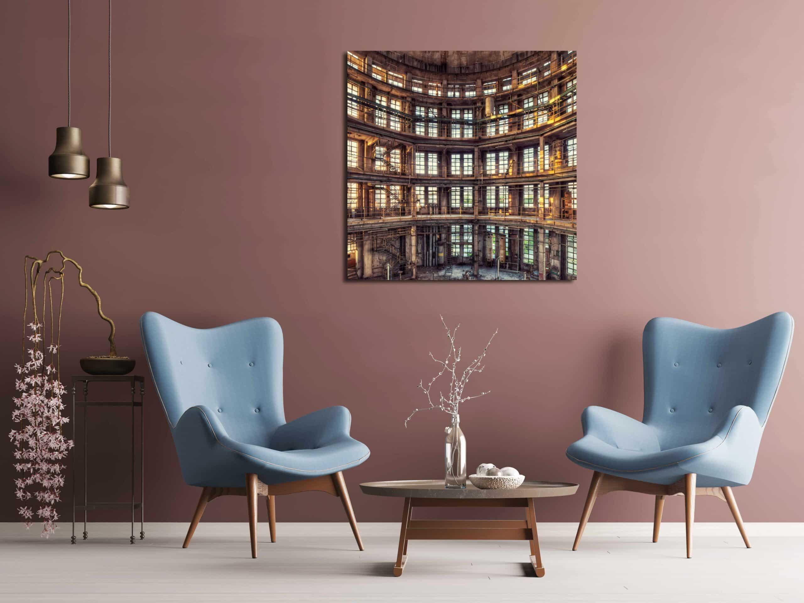 Chemical Plant par Gina Soden - Intérieur d'un lieu abandonné, urbex en vente 2