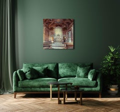 Mountain Capella by Gina Soden - Urbex photography, interior of abandoned palace