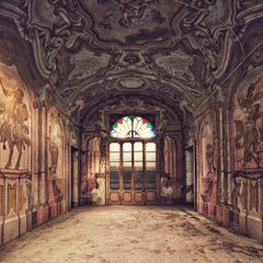 Palazzo, Decadenza series by Gina Soden - Interior of abandoned palace, Italy