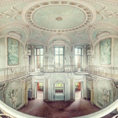 White Villa by Gina Soden - Photography, interior of abandoned building, Italy
