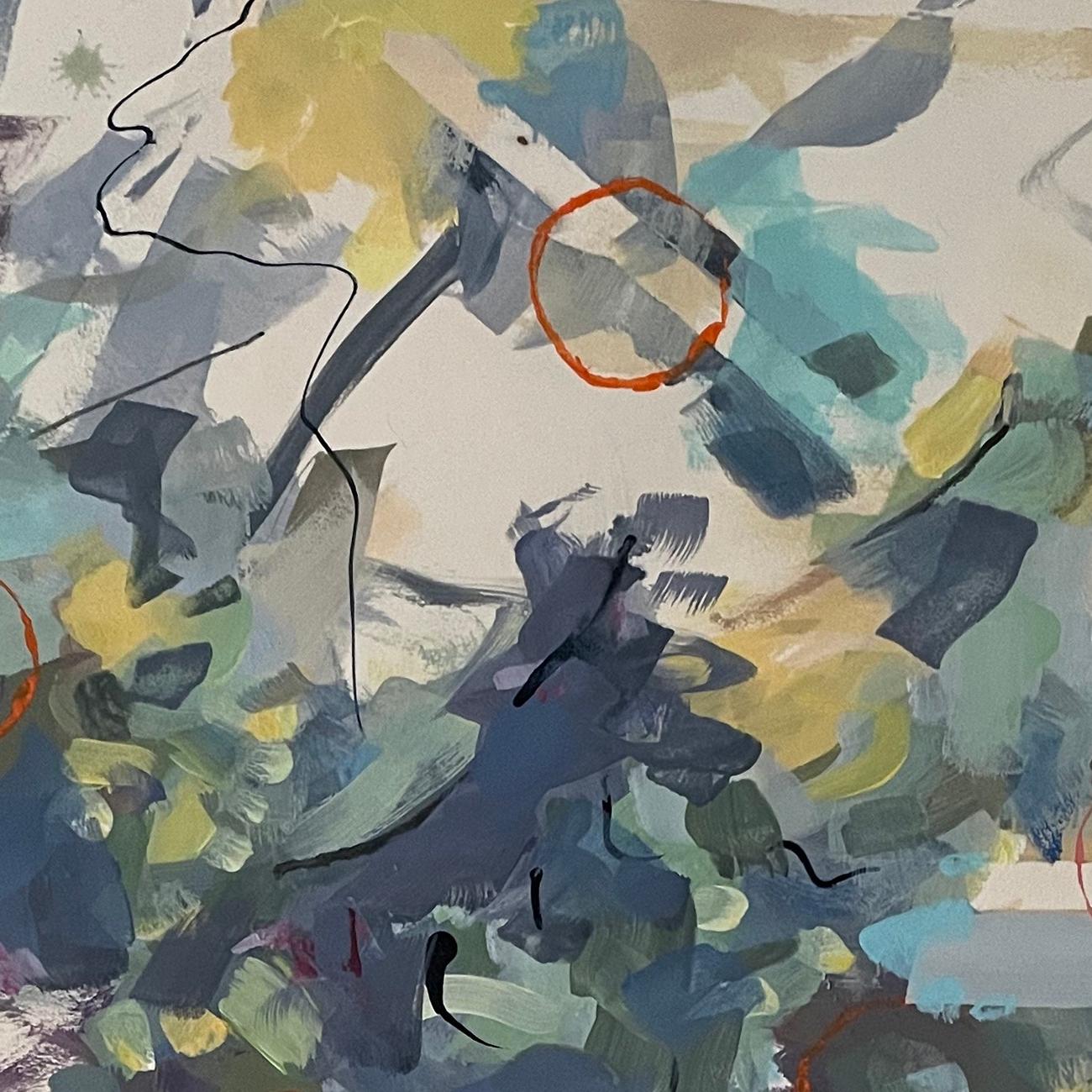Equilibrio (Pittura astratta) - Painting Astratto di Gina Werfel