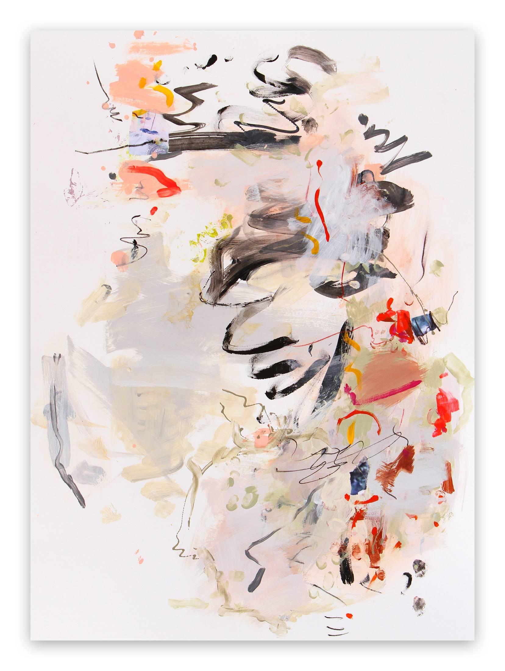 Gina Werfel - Reflection (Abstract Expressionism painting) For Sale at ...