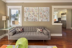 Sunset Route (Abstract Expressionism painting)