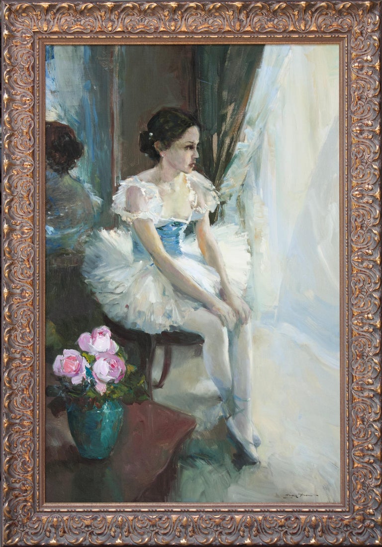 Giner Bueno - Bailarina Joven en el Estudio (Young Ballerina in the Studio)  For Sale at 1stDibs