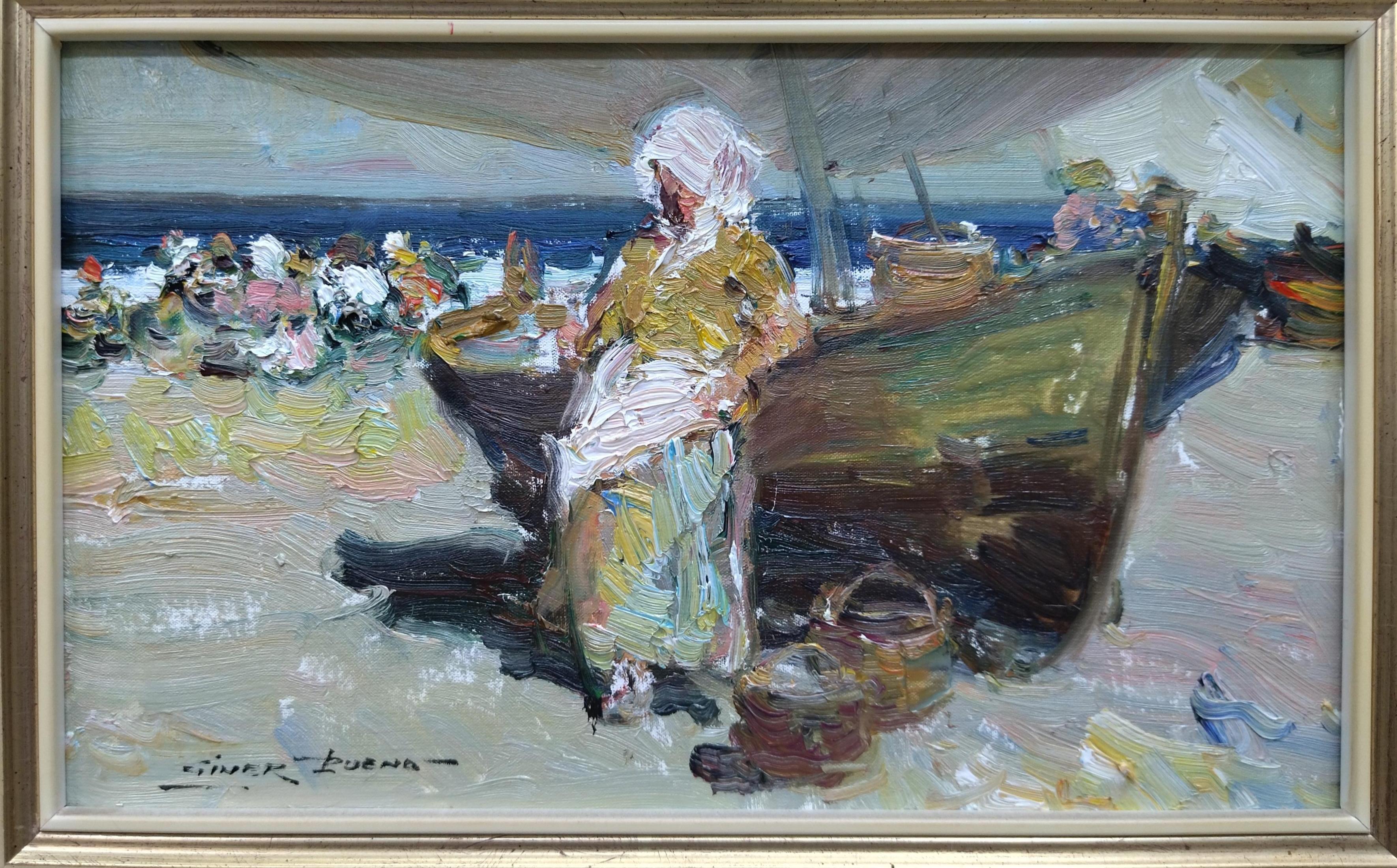 Giner Bueno  playa pintura original en venta 9