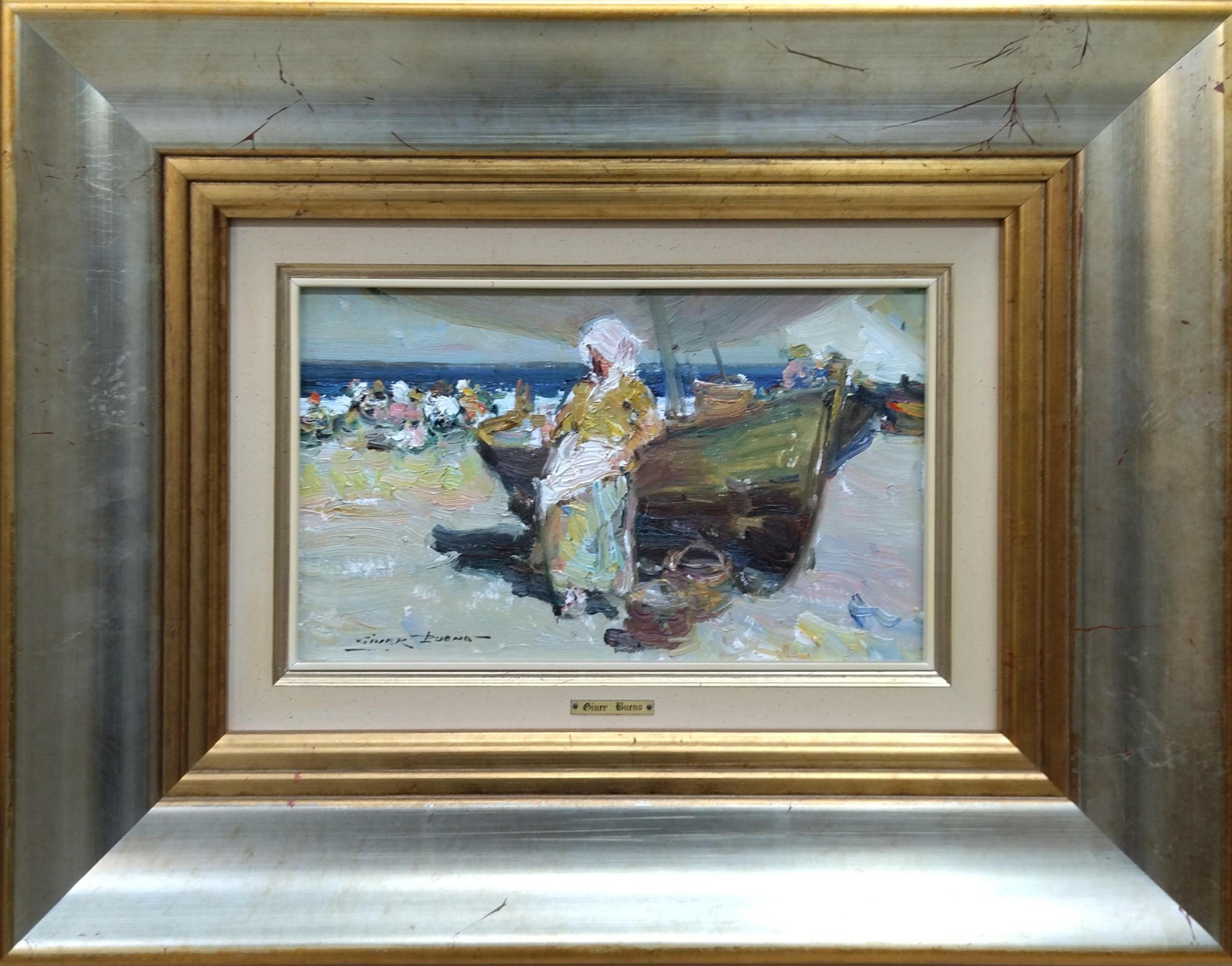 Giner Bueno  playa pintura original en venta 10