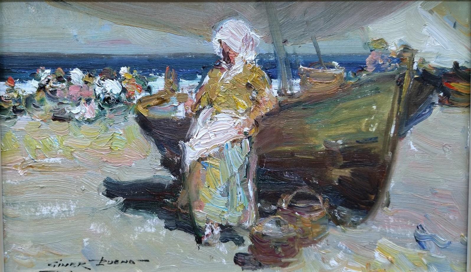 Giner Bueno  playa pintura original en venta 5