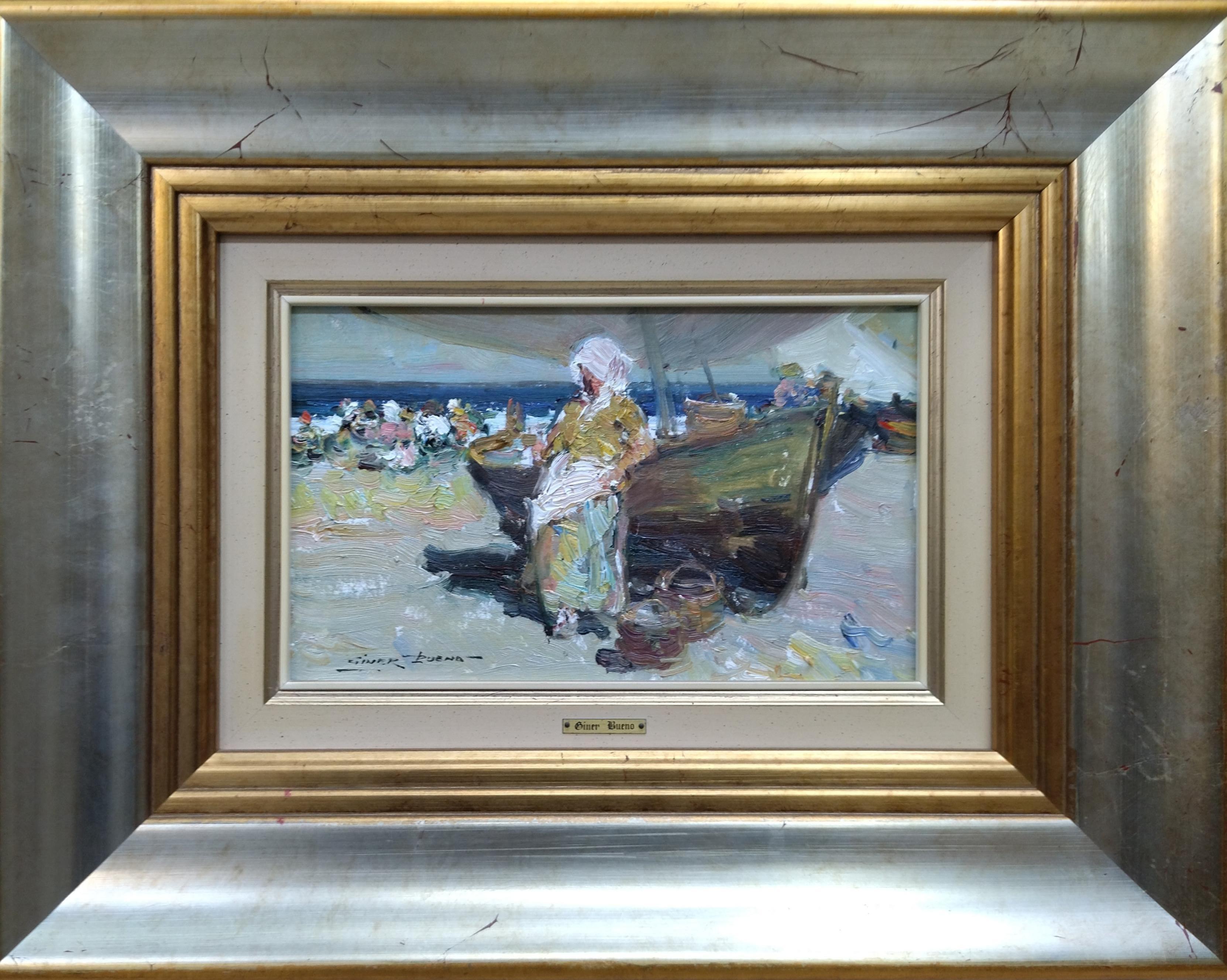 Giner Bueno  playa pintura original en venta 7