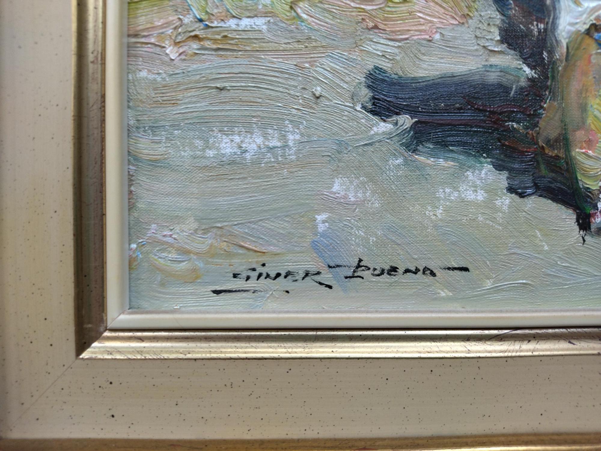 Giner Bueno  Peinture originale plage en vente 6