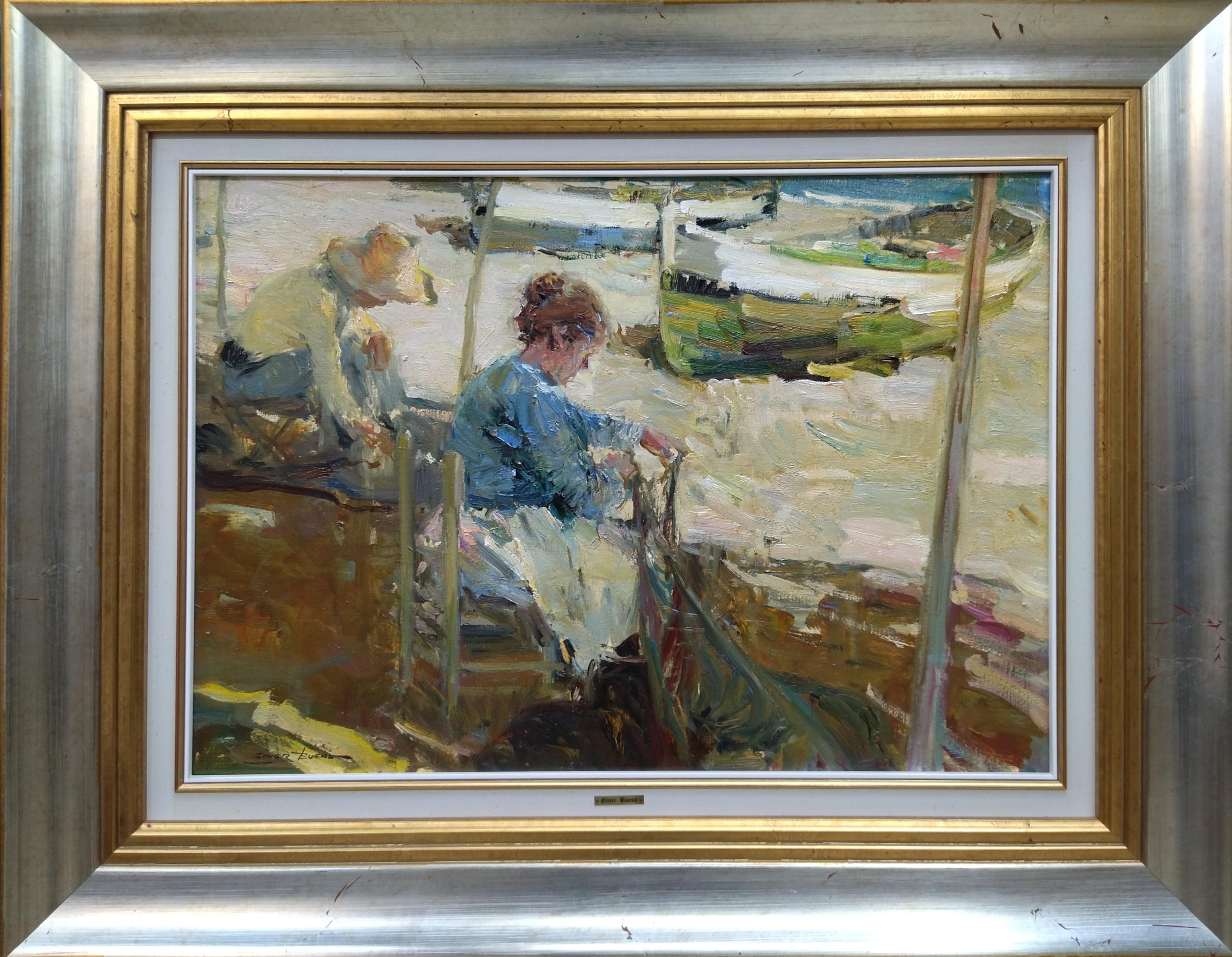 Giner Bueno  Repartir les données  peinture originale en vente 5