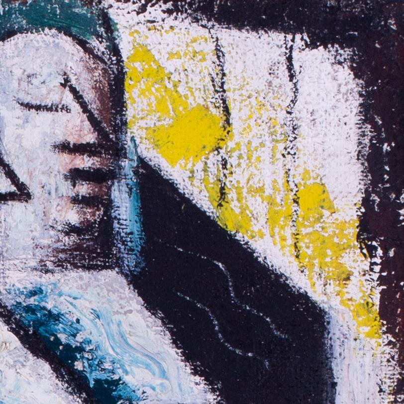 Ginés Parra (español, 1896-1960)
Damas
Óleo sobre lienzo
Firmado 