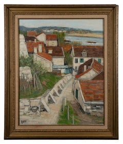 Pueblo en la orilla