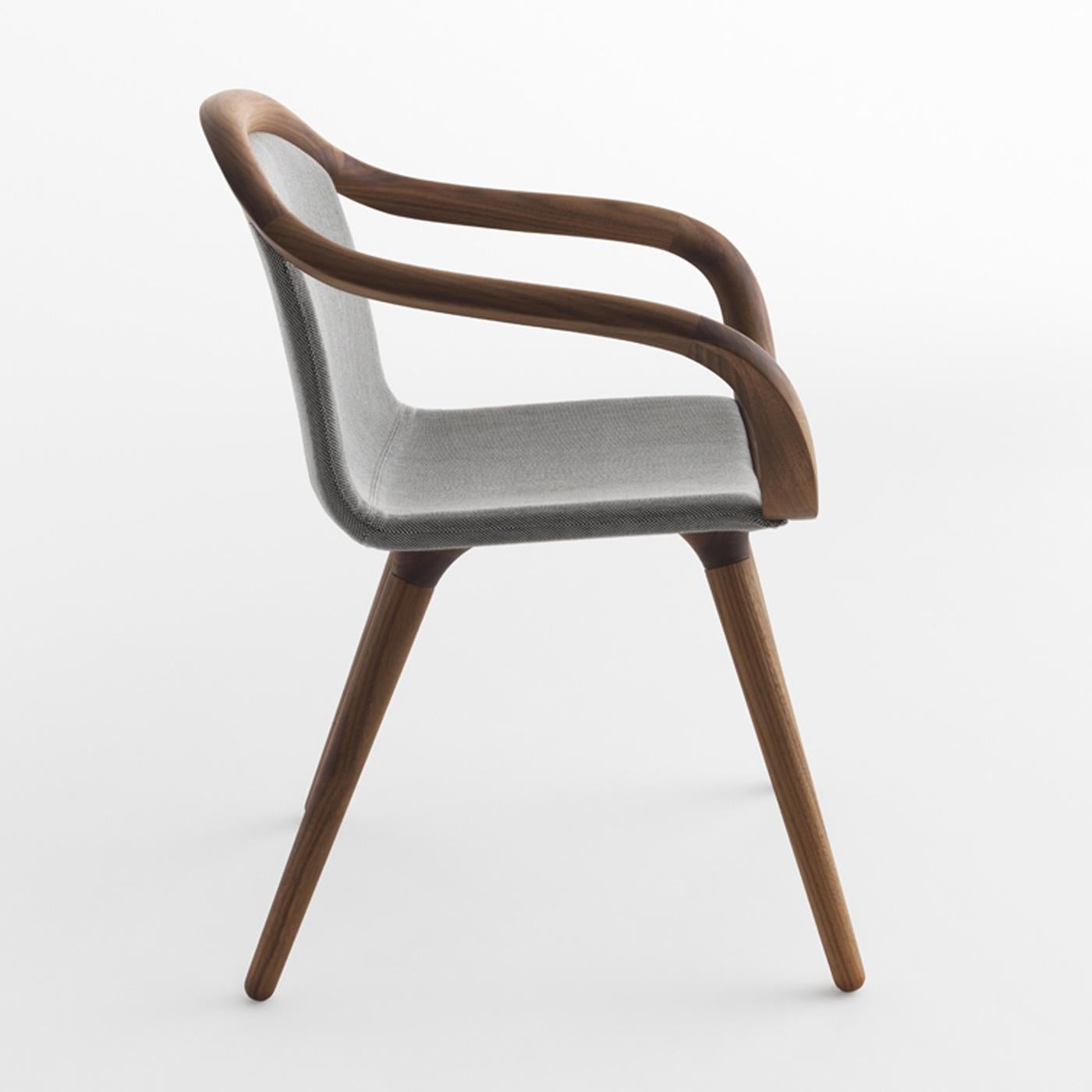 Italian Ginevra Chair by Studio Balutto For Sale