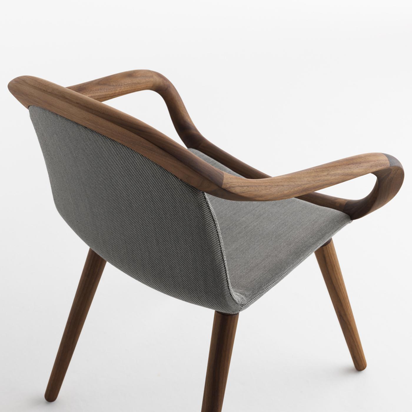 Wood Ginevra Chair by Studio Balutto For Sale