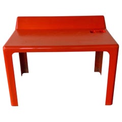 “Ginger” Desk by Patrick Gingembre in Orange Fibreglass