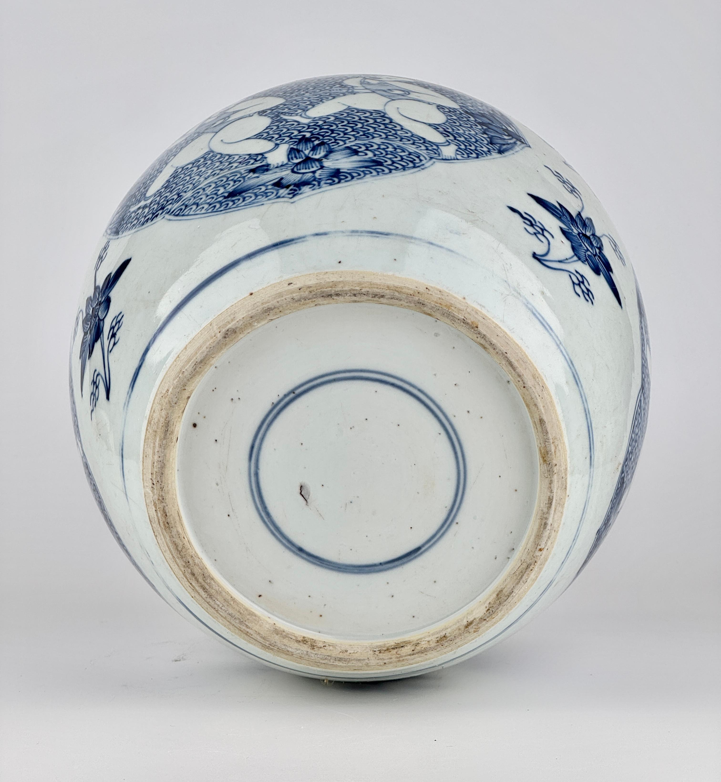Jarre à gingembre à motif 