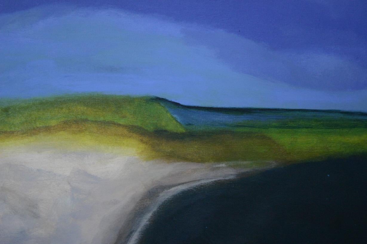 ginger marshall Abstract Painting - Summerscape 11, Painting, Oil on Canvas
