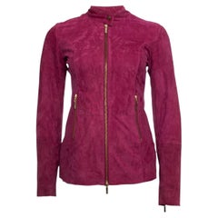 Ginger, Suede biker jacket