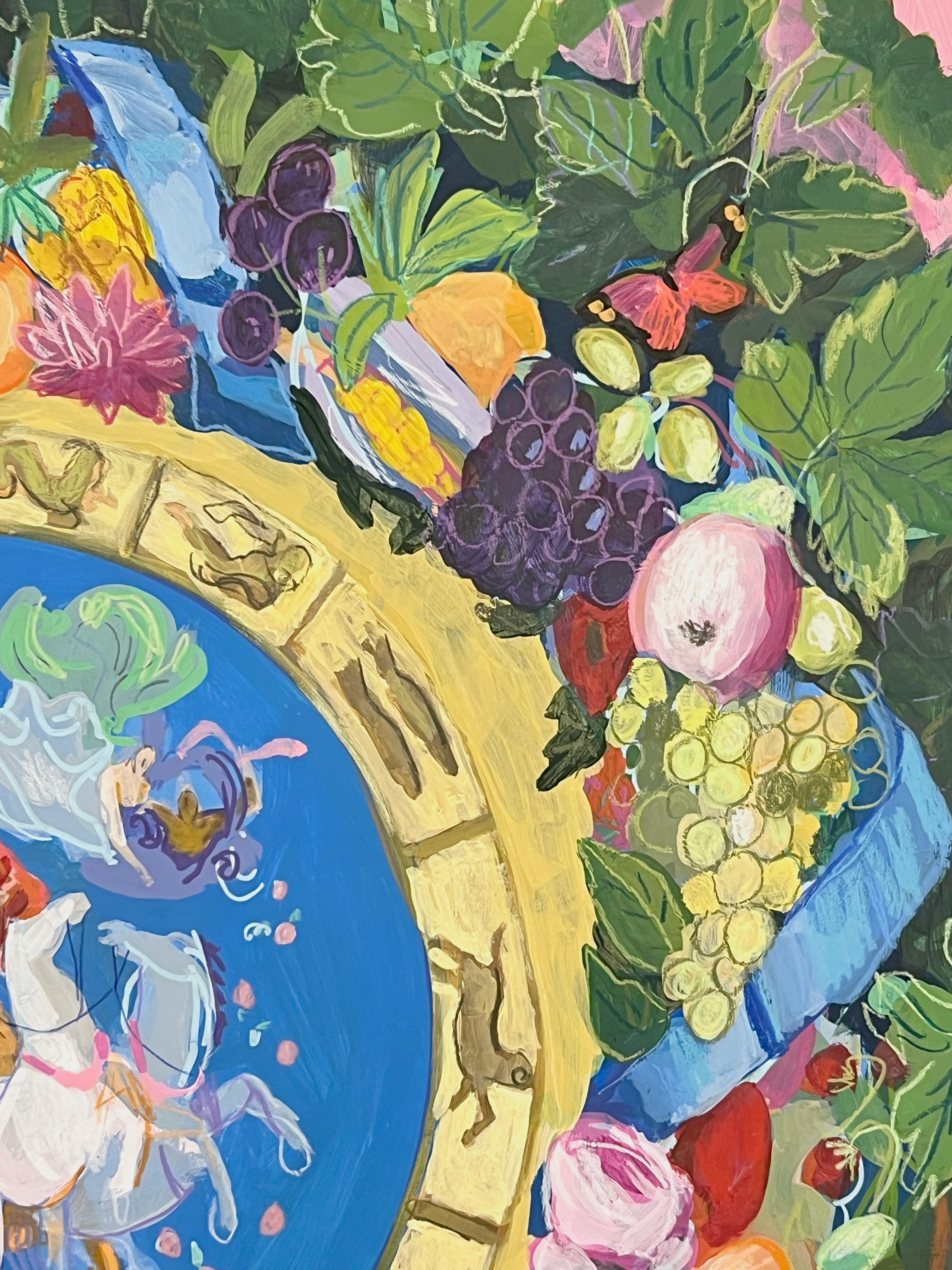 Fülle der Apollo-Studie (Grau), Figurative Painting, von Ginger Williams Cook