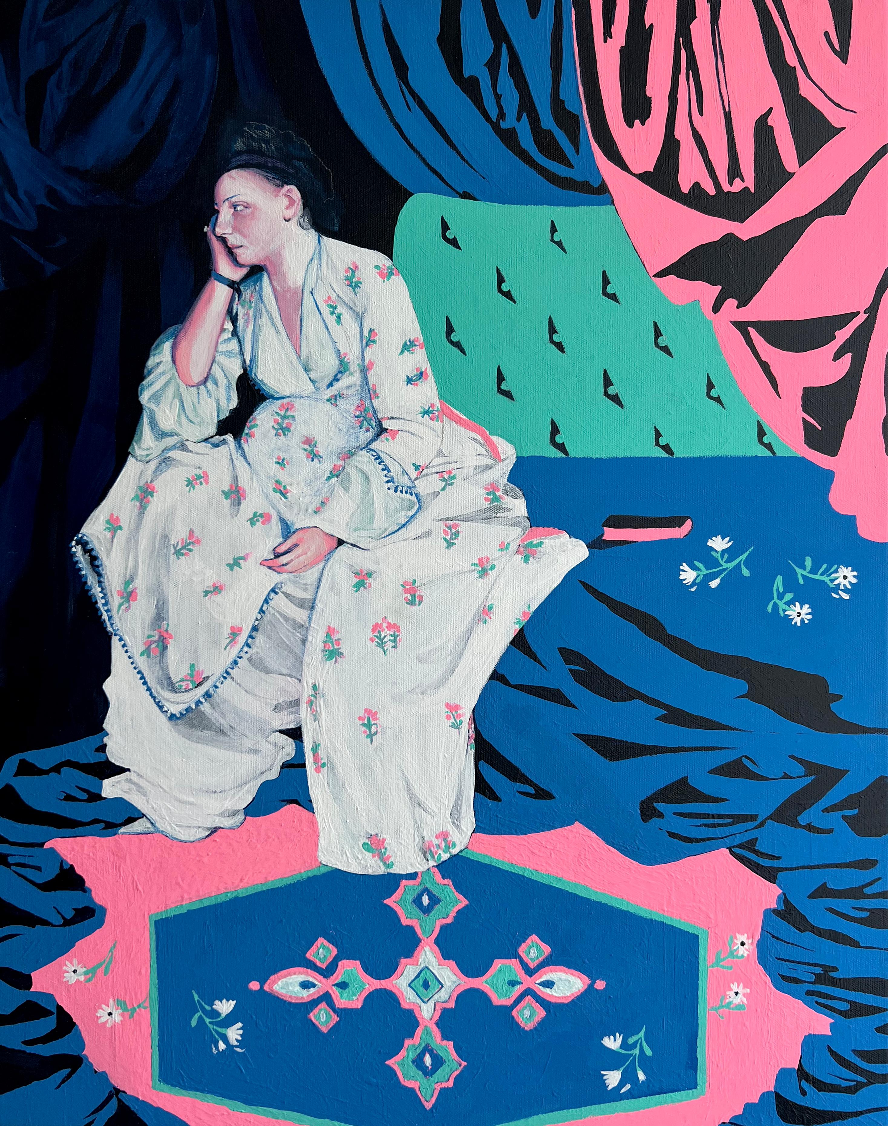 Ginger Williams Cook Figurative Painting – Nicht lebensfähig