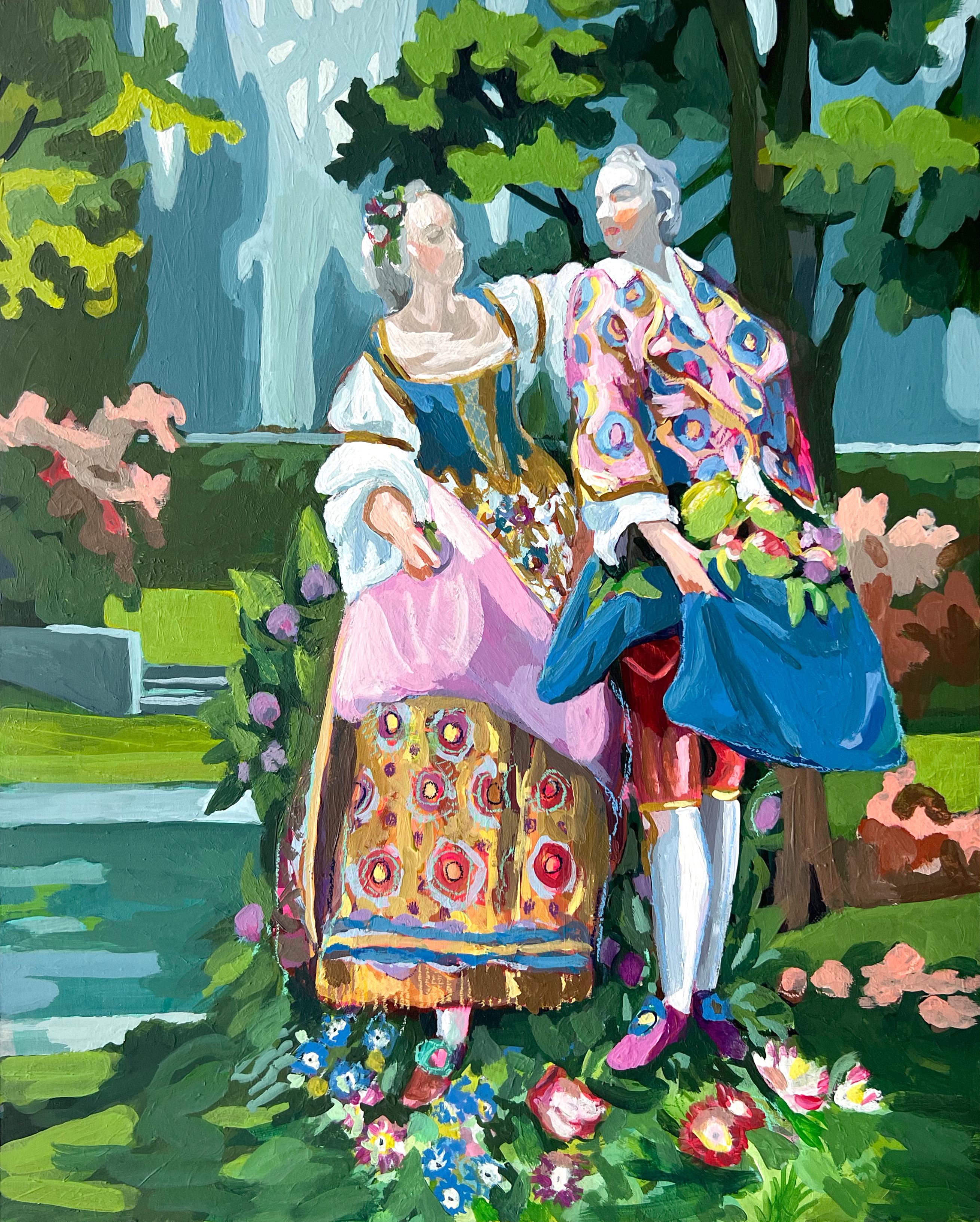Figurative Painting di Ginger Williams Cook - Estate e autunno